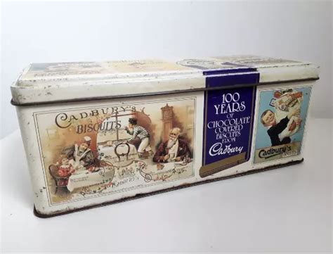 cadbury almond in a metal box 80s|Vintage Cadbury Chocolate for sale .